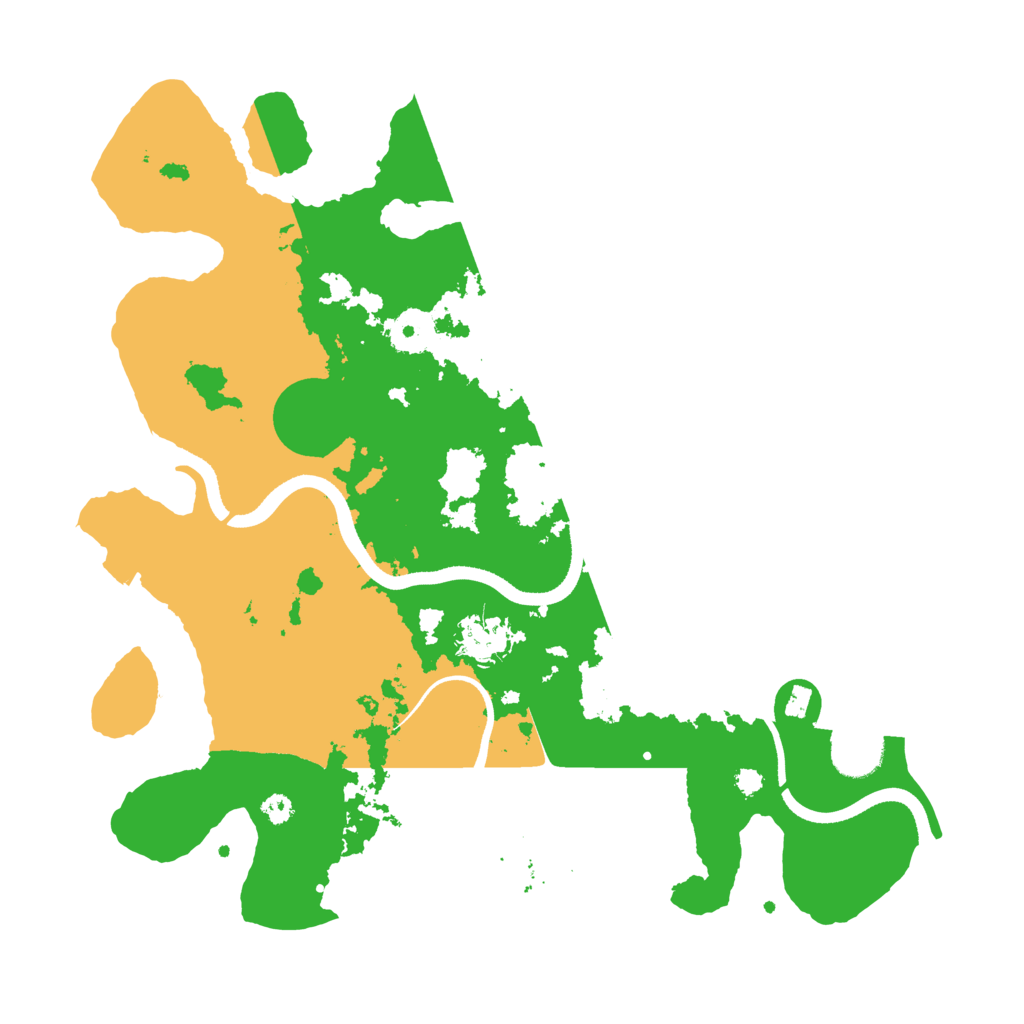 Biome Rust Map: Procedural Map, Size: 3500, Seed: 732061347