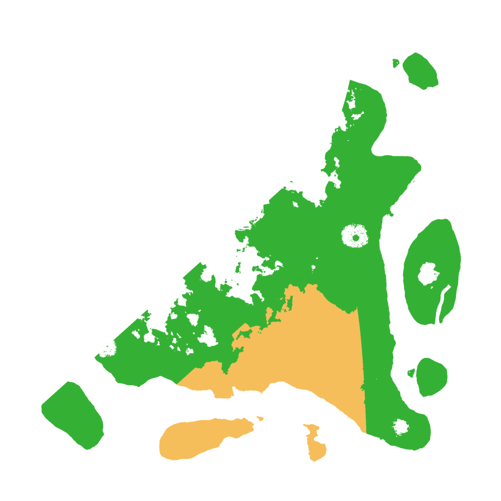 Biome Rust Map: Procedural Map, Size: 3000, Seed: 1024842347