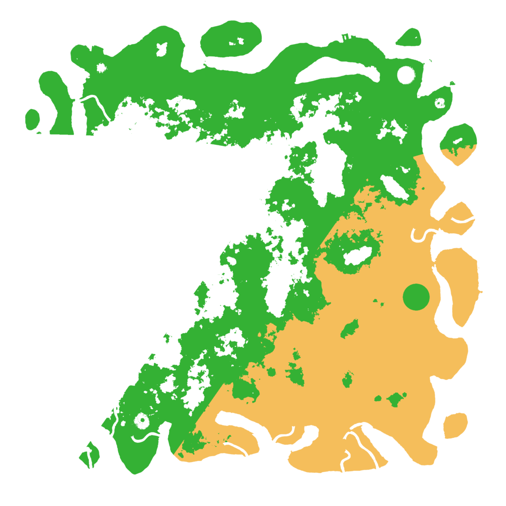 Biome Rust Map: Procedural Map, Size: 5000, Seed: 1154355303