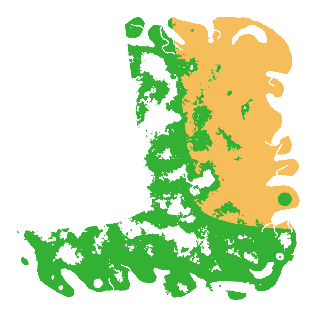 Biome Rust Map: Procedural Map, Size: 6000, Seed: 503963345