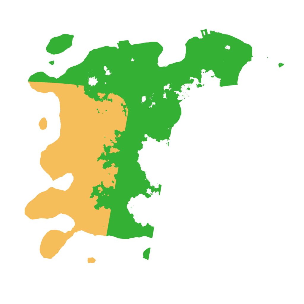 Biome Rust Map: Procedural Map, Size: 3000, Seed: 1796368719