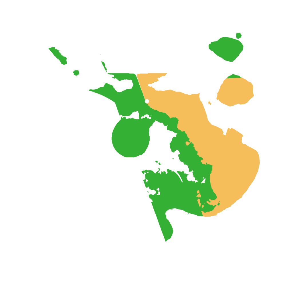 Biome Rust Map: Procedural Map, Size: 2045, Seed: 1649740433