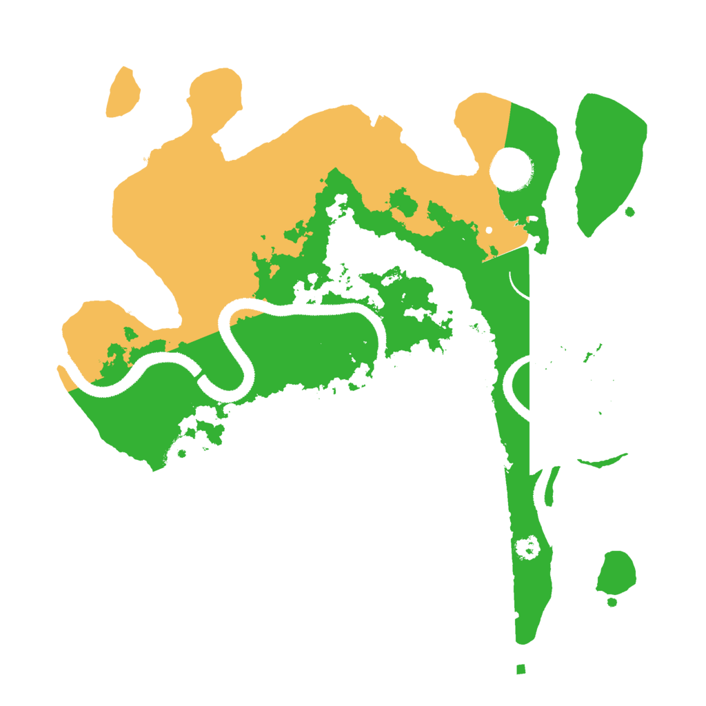 Biome Rust Map: Procedural Map, Size: 3000, Seed: 1636269772
