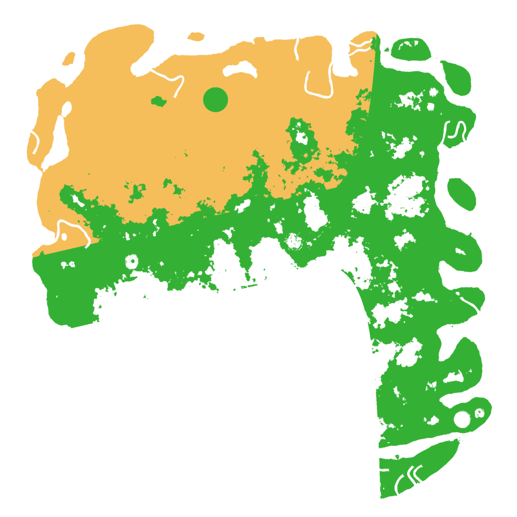 Biome Rust Map: Procedural Map, Size: 5500, Seed: 647853