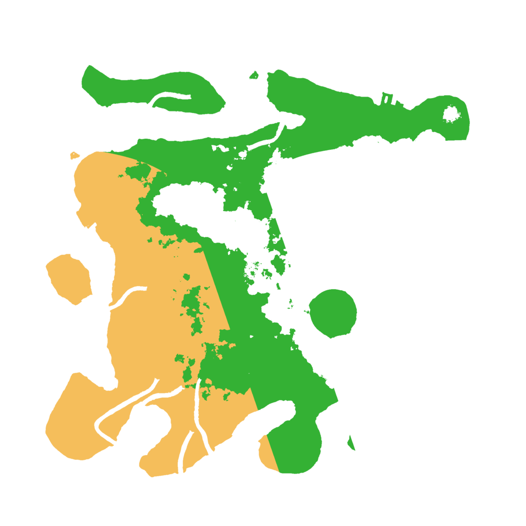 Biome Rust Map: Procedural Map, Size: 3000, Seed: 1442658816