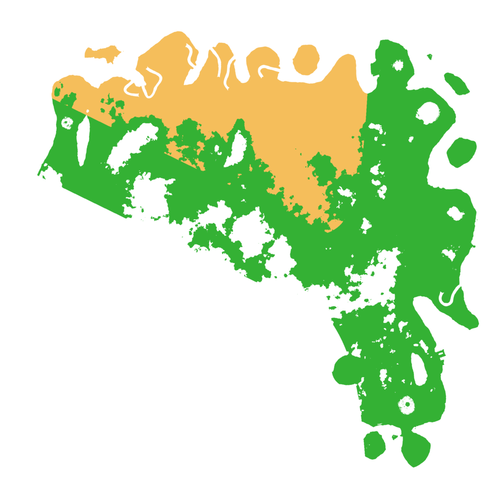 Biome Rust Map: Procedural Map, Size: 4500, Seed: 291083064