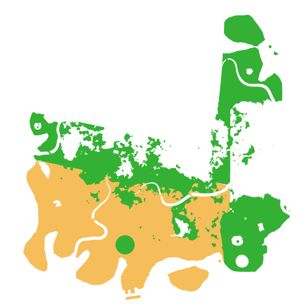 Biome Rust Map: Procedural Map, Size: 4250, Seed: 2144013770