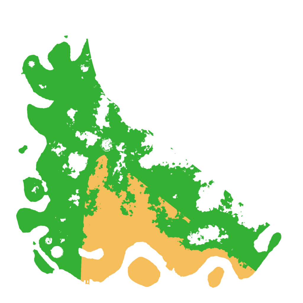 Biome Rust Map: Procedural Map, Size: 4500, Seed: 810702587