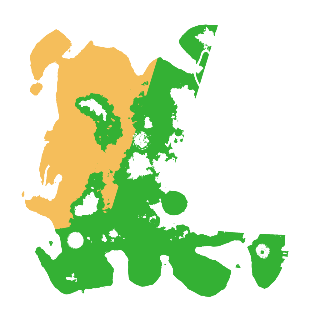 Biome Rust Map: Procedural Map, Size: 3500, Seed: 5846186