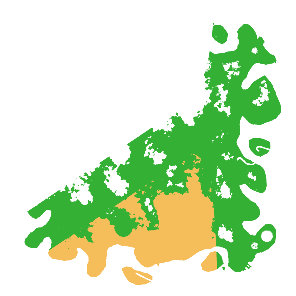 Biome Rust Map: Procedural Map, Size: 4500, Seed: 1200163049