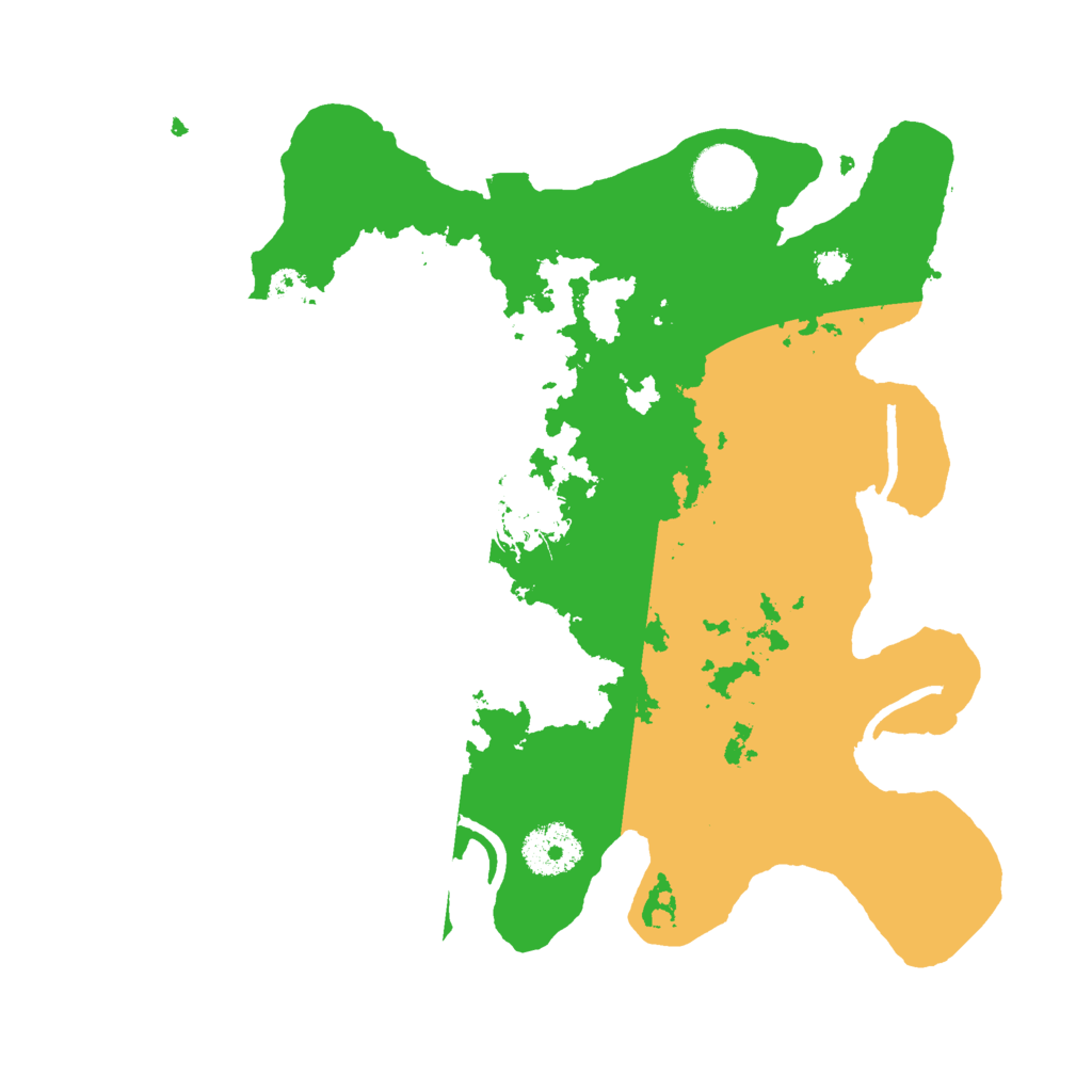 Biome Rust Map: Procedural Map, Size: 3000, Seed: 10826