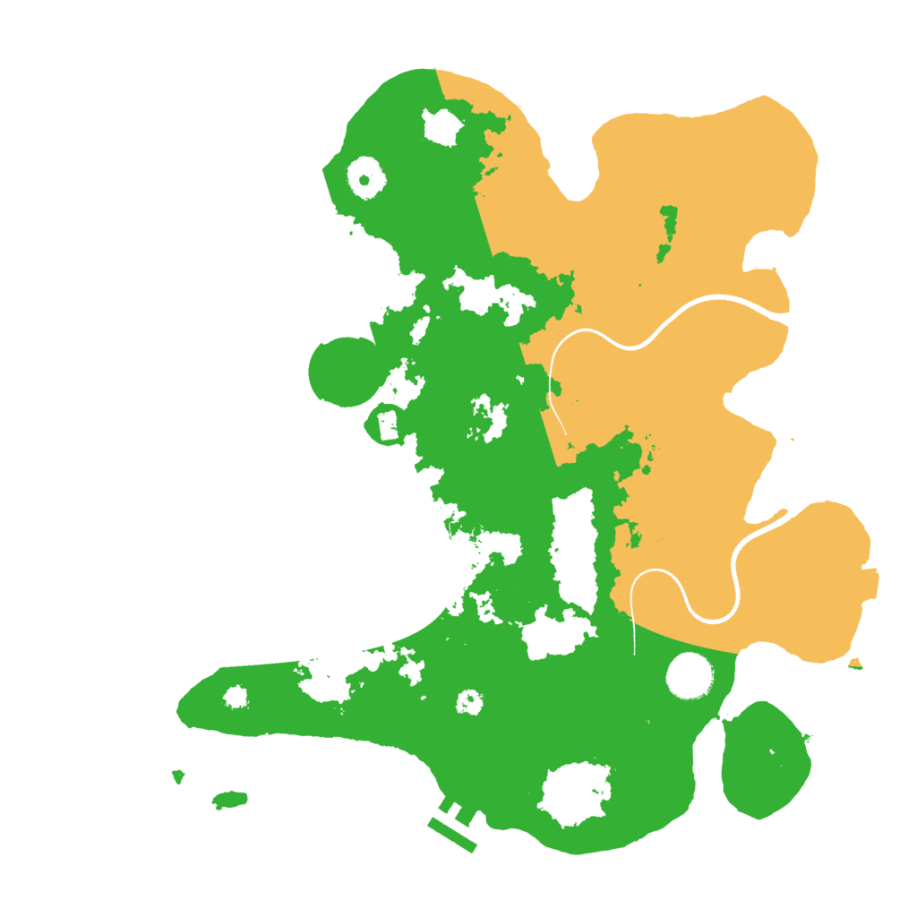 Biome Rust Map: Procedural Map, Size: 3500, Seed: 1472570532