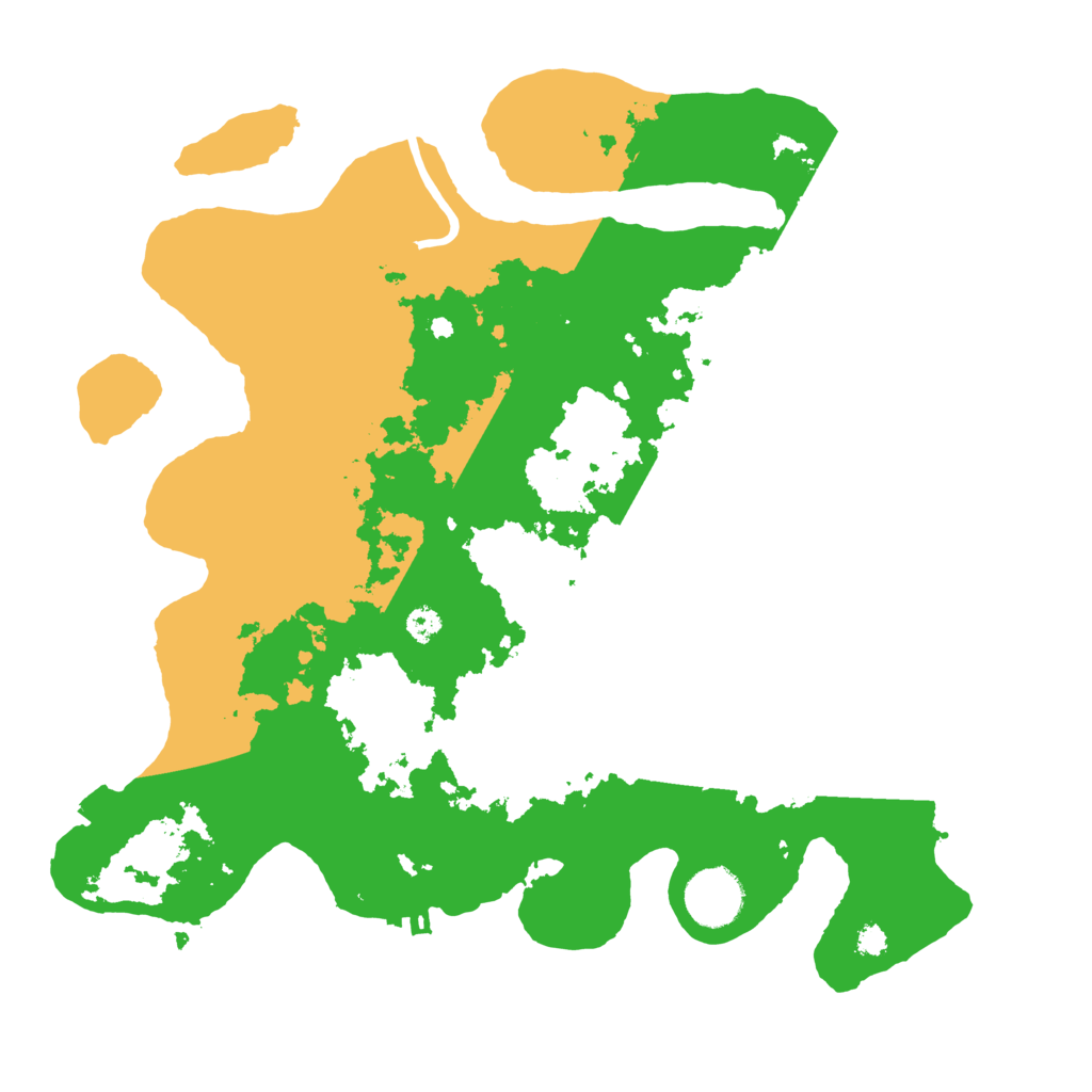 Biome Rust Map: Procedural Map, Size: 3300, Seed: 1685453062