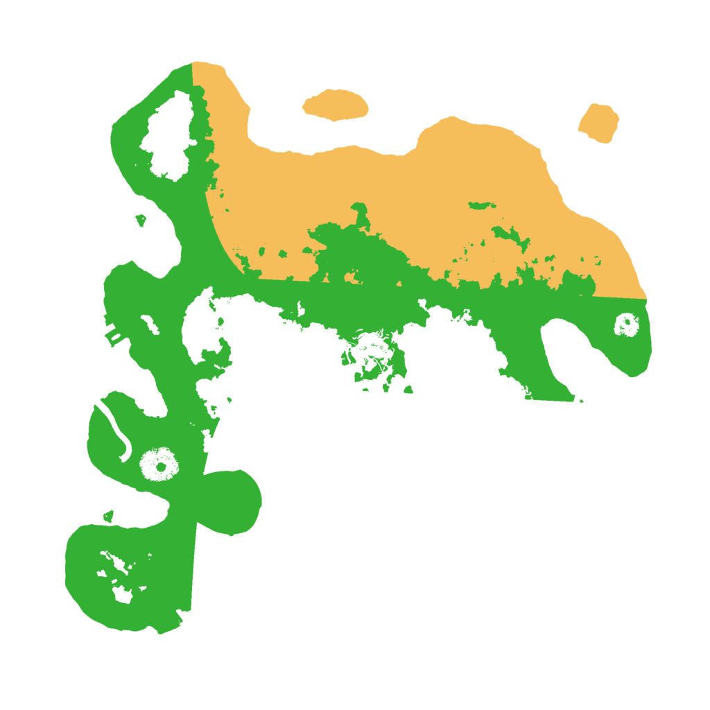 Biome Rust Map: Procedural Map, Size: 3000, Seed: 1191084533