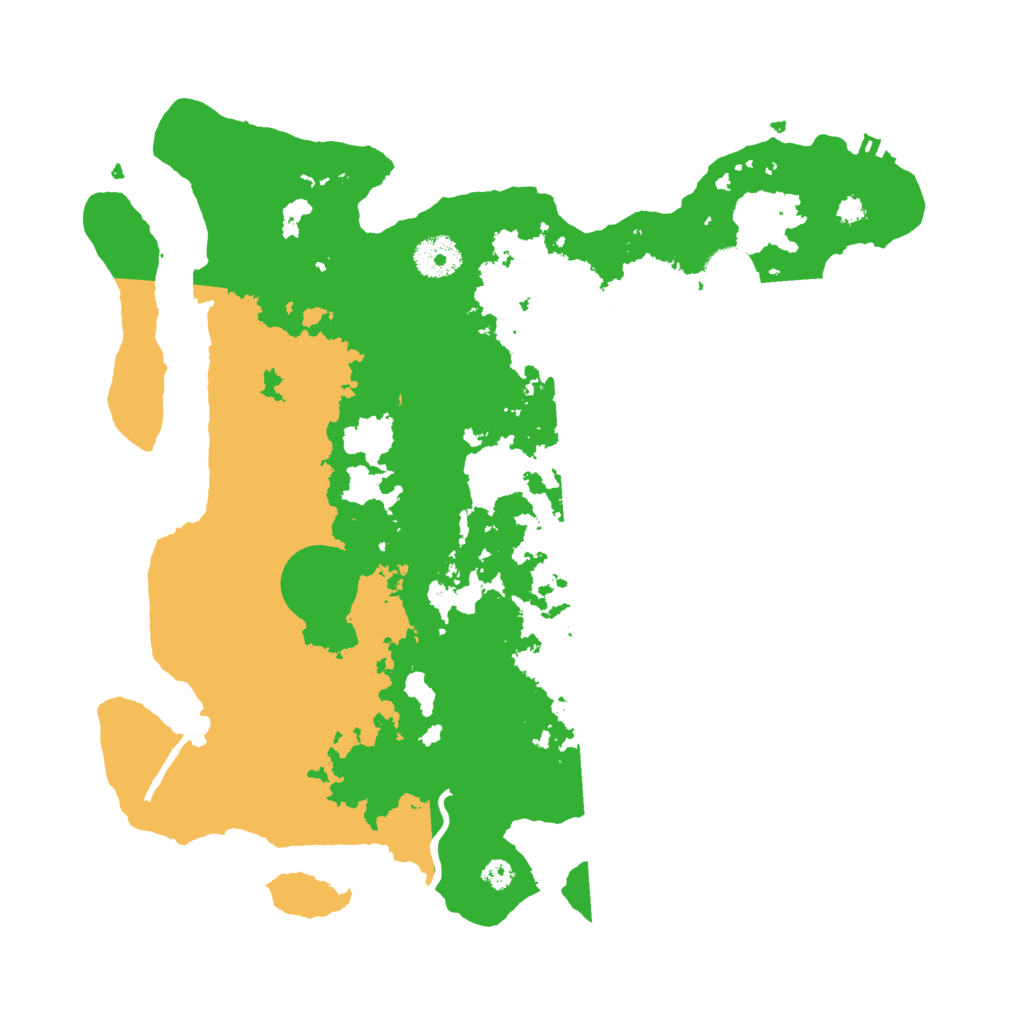 Biome Rust Map: Procedural Map, Size: 3500, Seed: 1611413230