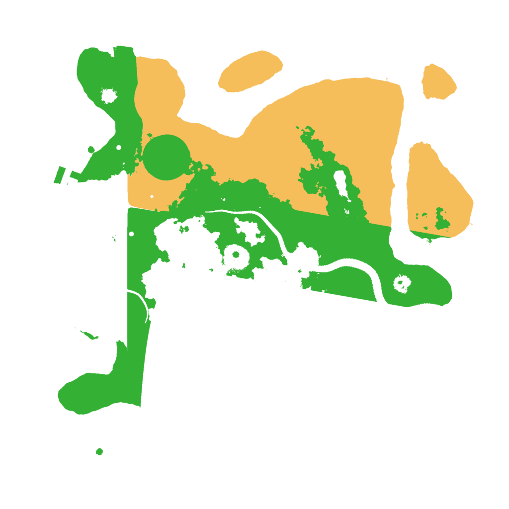 Biome Rust Map: Procedural Map, Size: 3000, Seed: 1138473881