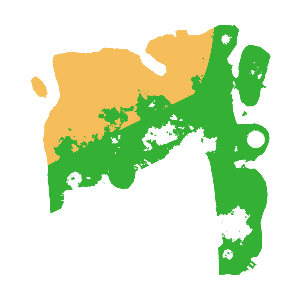 Biome Rust Map: Procedural Map, Size: 3000, Seed: 14132
