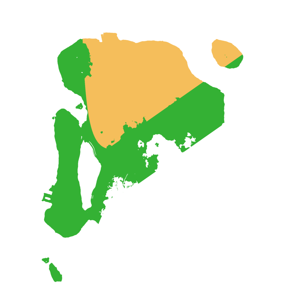 Biome Rust Map: Procedural Map, Size: 2250, Seed: 359760638