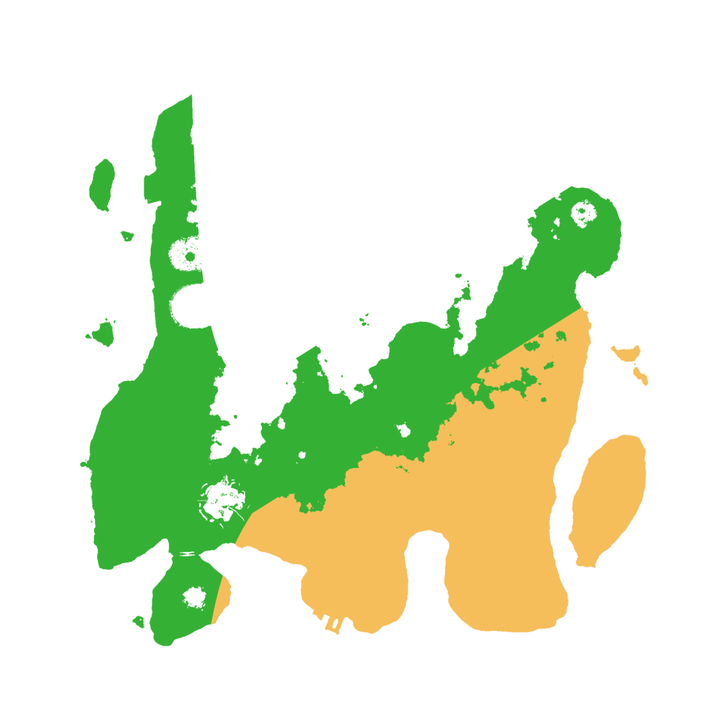 Biome Rust Map: Procedural Map, Size: 3000, Seed: 112909444