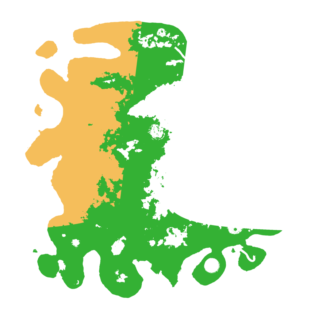 Biome Rust Map: Procedural Map, Size: 3700, Seed: 72951