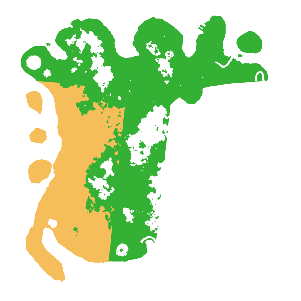 Biome Rust Map: Procedural Map, Size: 3650, Seed: 1768171264