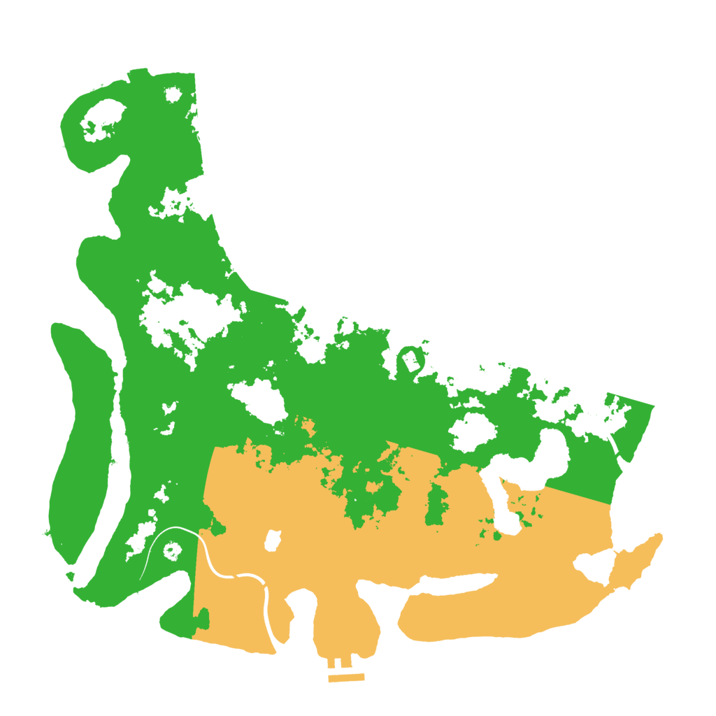 Biome Rust Map: Procedural Map, Size: 4000, Seed: 318736100