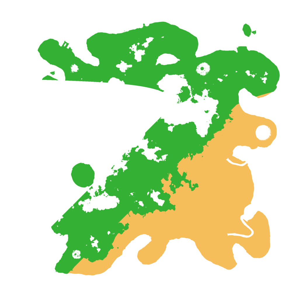 Biome Rust Map: Procedural Map, Size: 3500, Seed: 456633040