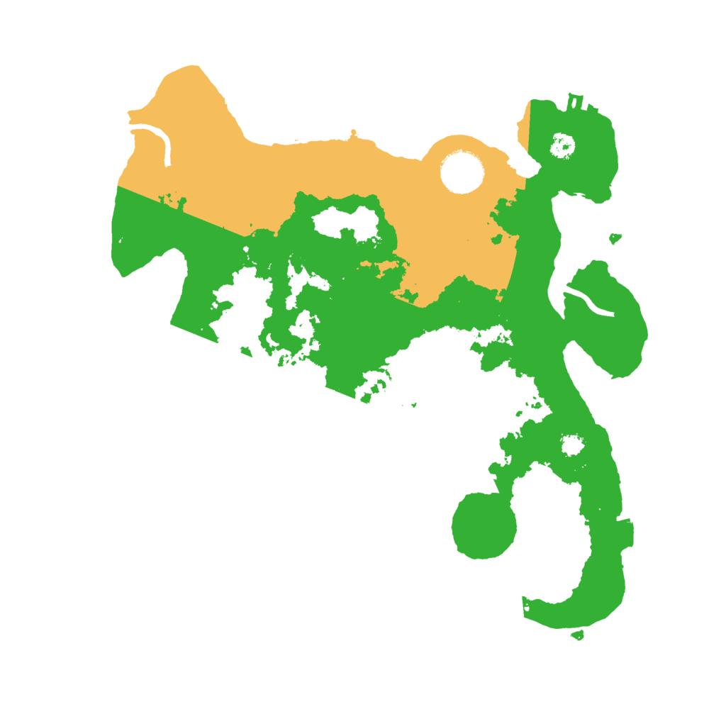 Biome Rust Map: Procedural Map, Size: 3000, Seed: 19260