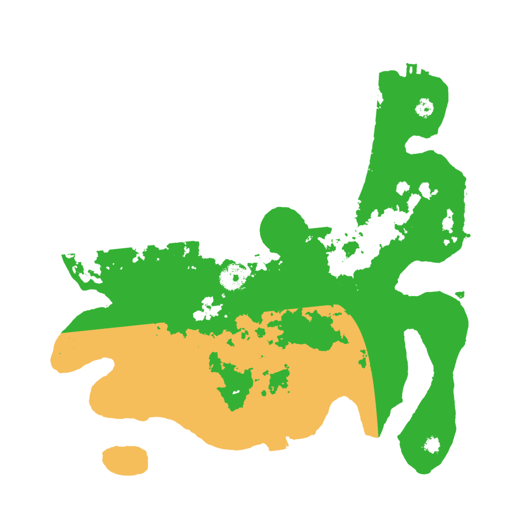 Biome Rust Map: Procedural Map, Size: 3000, Seed: 5737