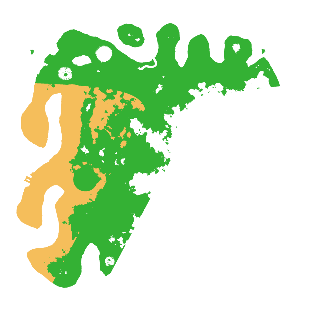Biome Rust Map: Procedural Map, Size: 3500, Seed: 1289581597