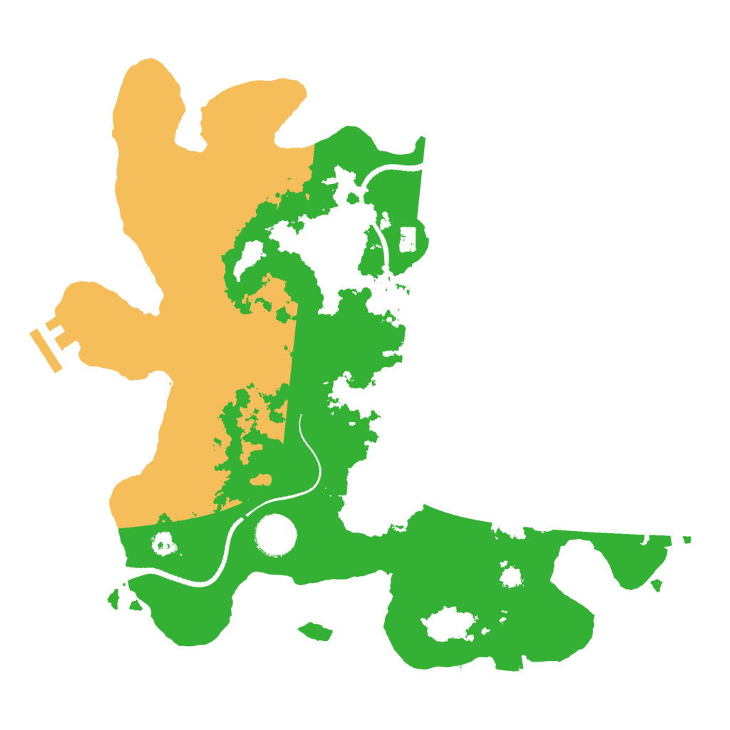 Biome Rust Map: Procedural Map, Size: 3100, Seed: 1549631191