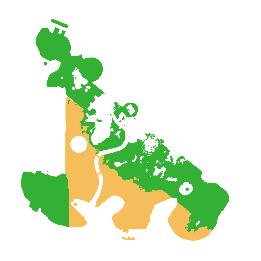 Biome Rust Map: Procedural Map, Size: 3000, Seed: 1766844695