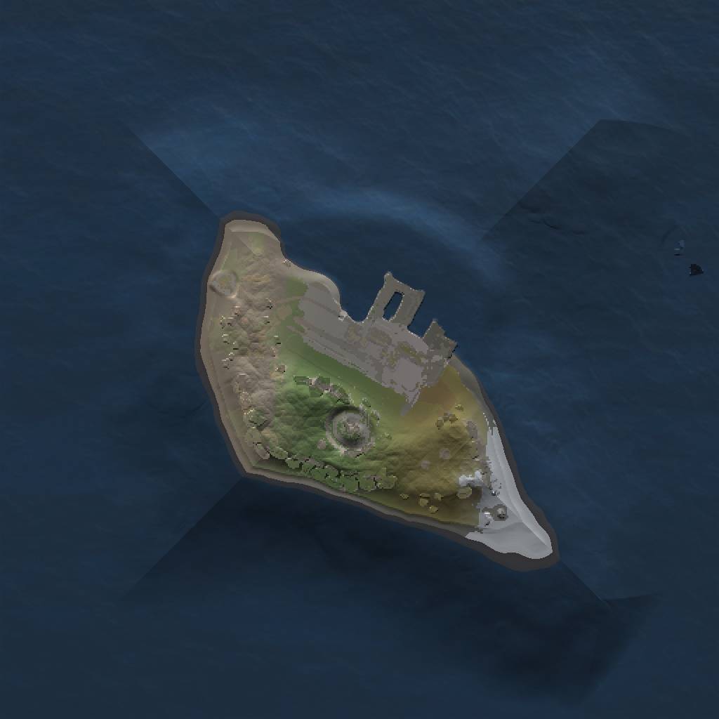 Rust Map: Procedural Map, Size: 1000, Seed: 1768171264, 4 Monuments