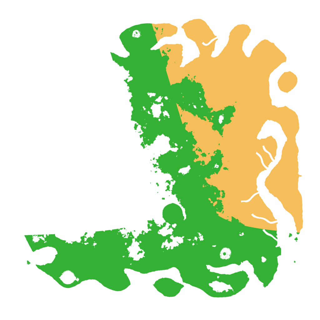 Biome Rust Map: Procedural Map, Size: 4200, Seed: 943225919
