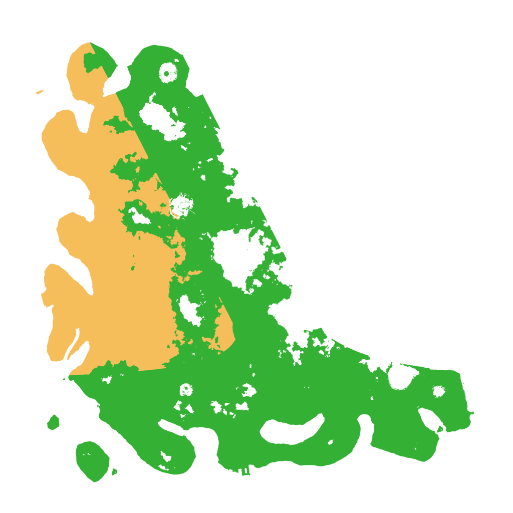 Biome Rust Map: Procedural Map, Size: 4000, Seed: 97514