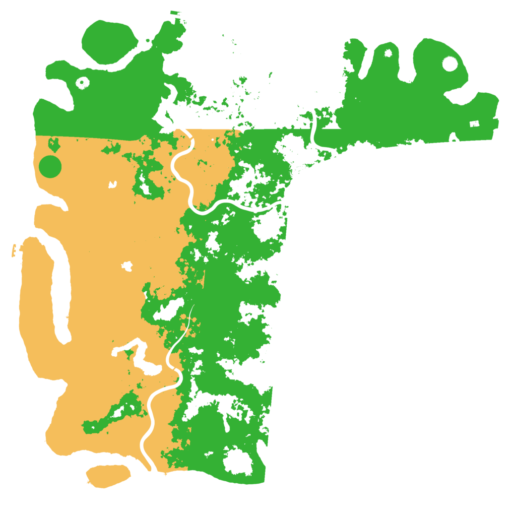 Biome Rust Map: Procedural Map, Size: 6000, Seed: 802478852