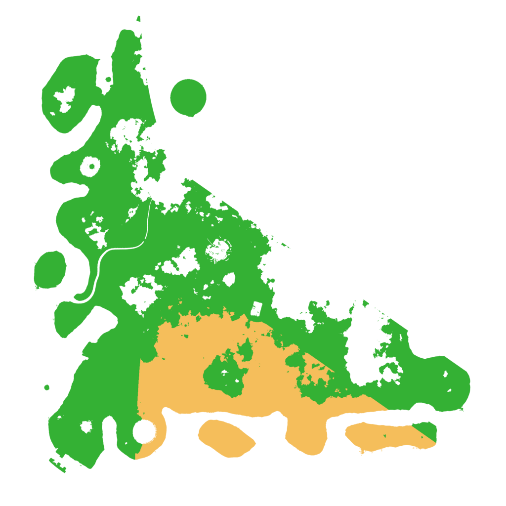 Biome Rust Map: Procedural Map, Size: 3800, Seed: 41626321
