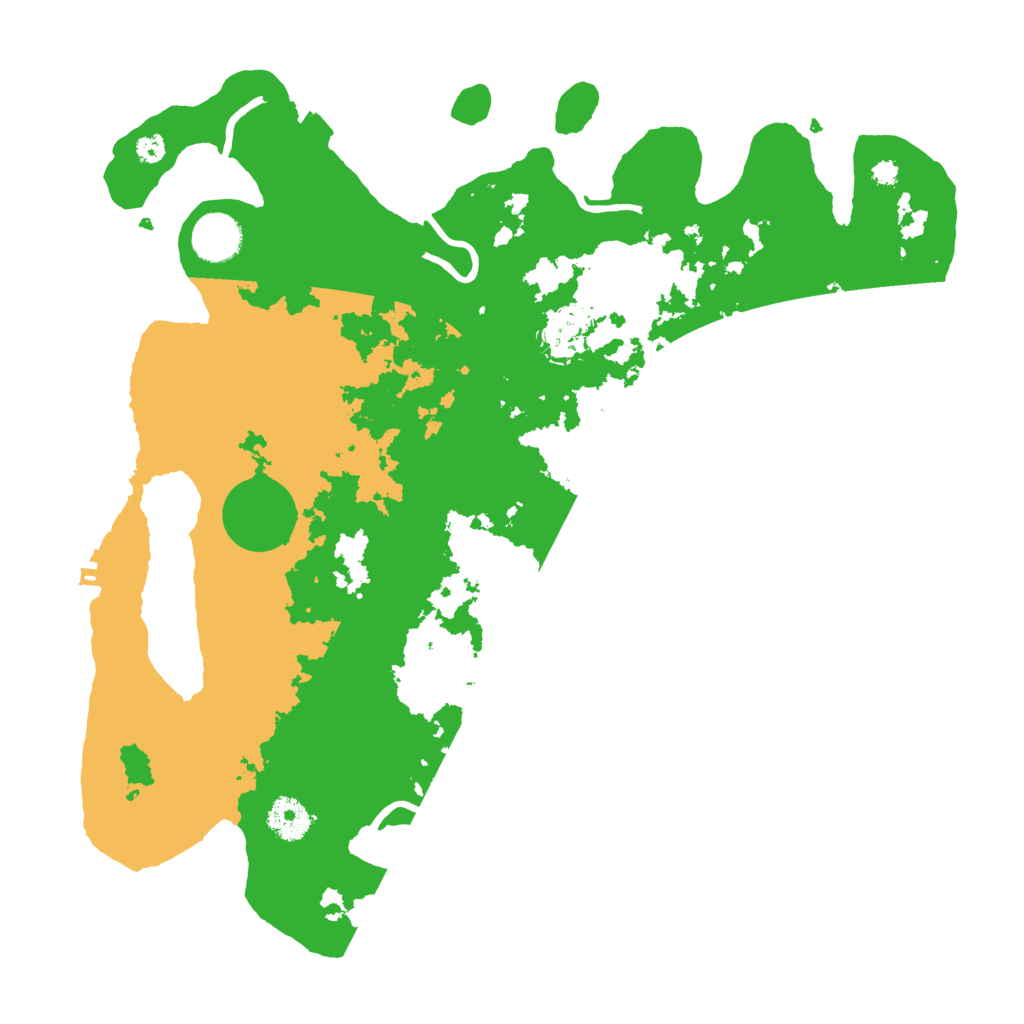 Biome Rust Map: Procedural Map, Size: 3650, Seed: 68819320