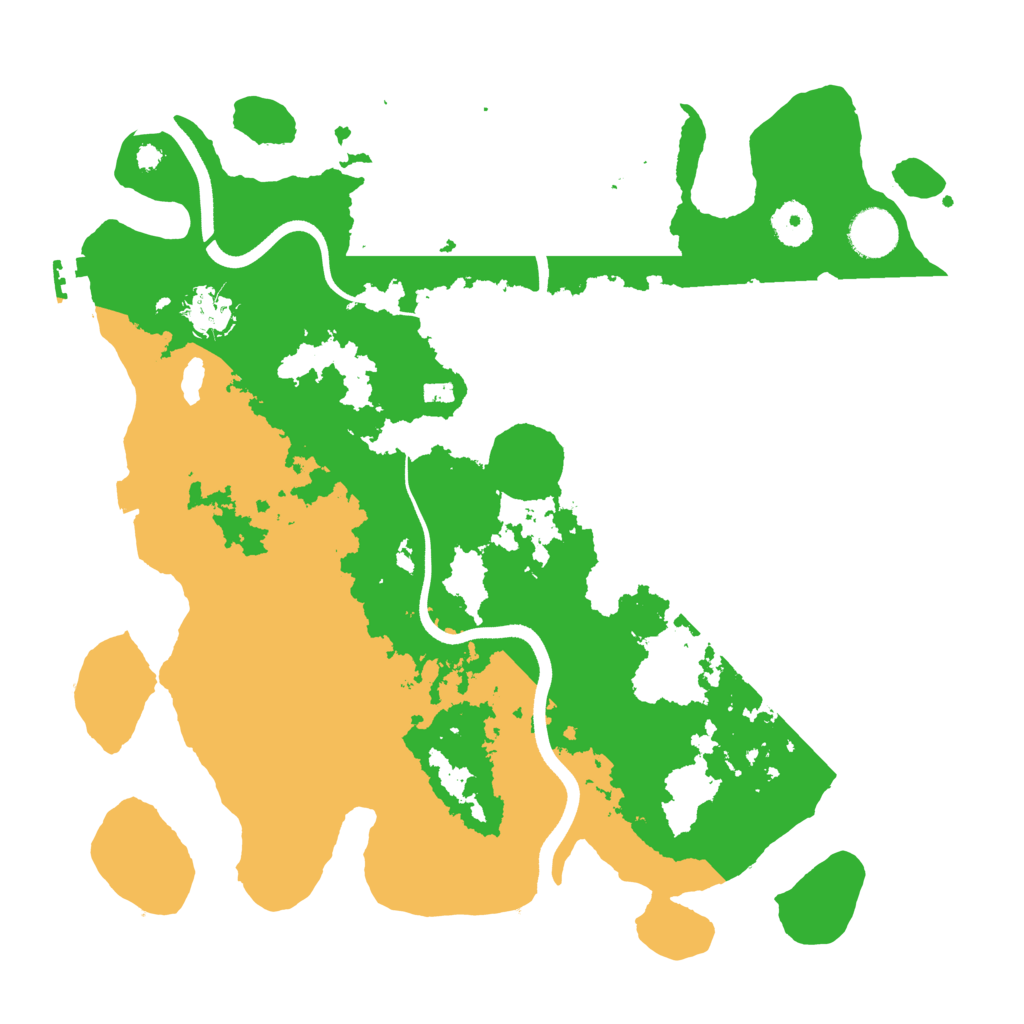 Biome Rust Map: Procedural Map, Size: 3650, Seed: 34831661
