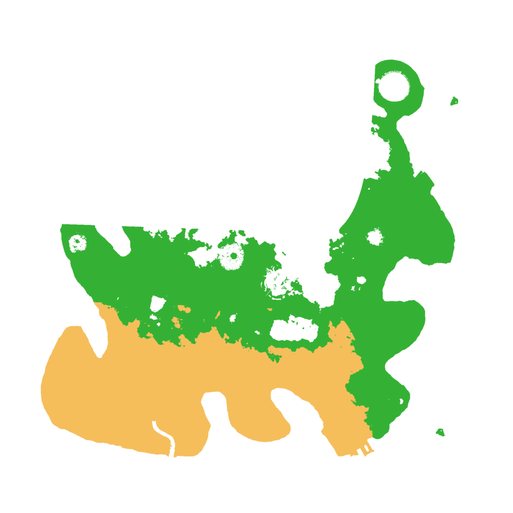 Biome Rust Map: Procedural Map, Size: 3000, Seed: 864351486