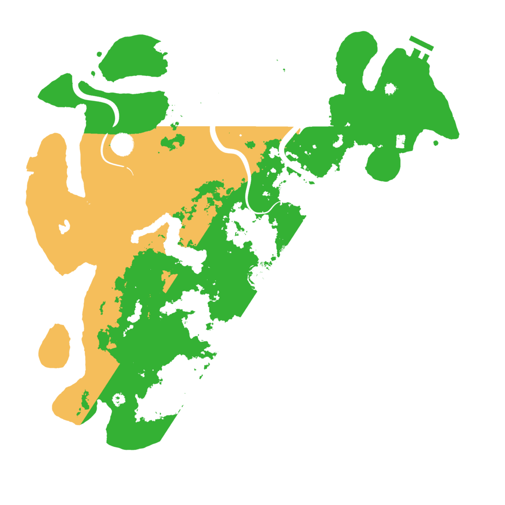 Biome Rust Map: Procedural Map, Size: 4000, Seed: 67660145