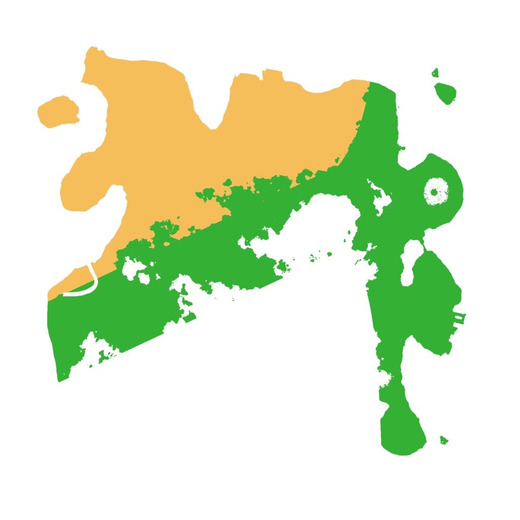 Biome Rust Map: Procedural Map, Size: 3000, Seed: 12984