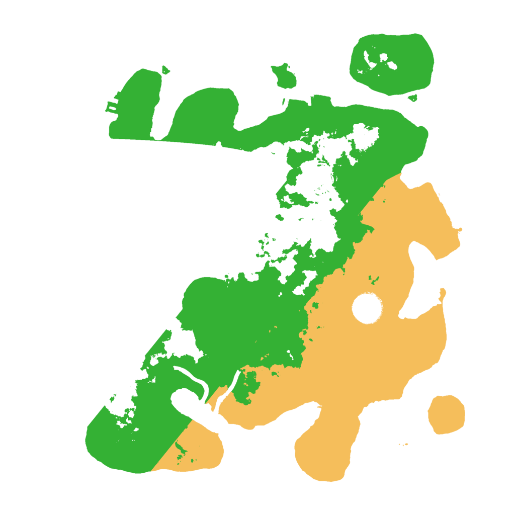 Biome Rust Map: Procedural Map, Size: 3000, Seed: 690516302