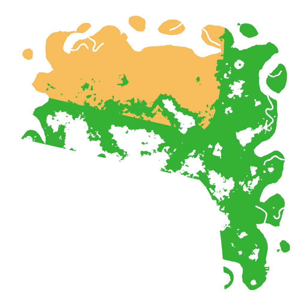 Biome Rust Map: Procedural Map, Size: 5000, Seed: 1273222577