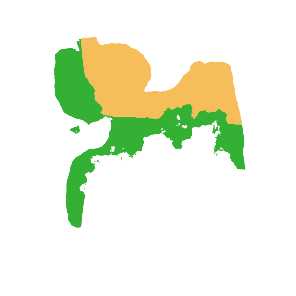 Biome Rust Map: Procedural Map, Size: 1700, Seed: 86469