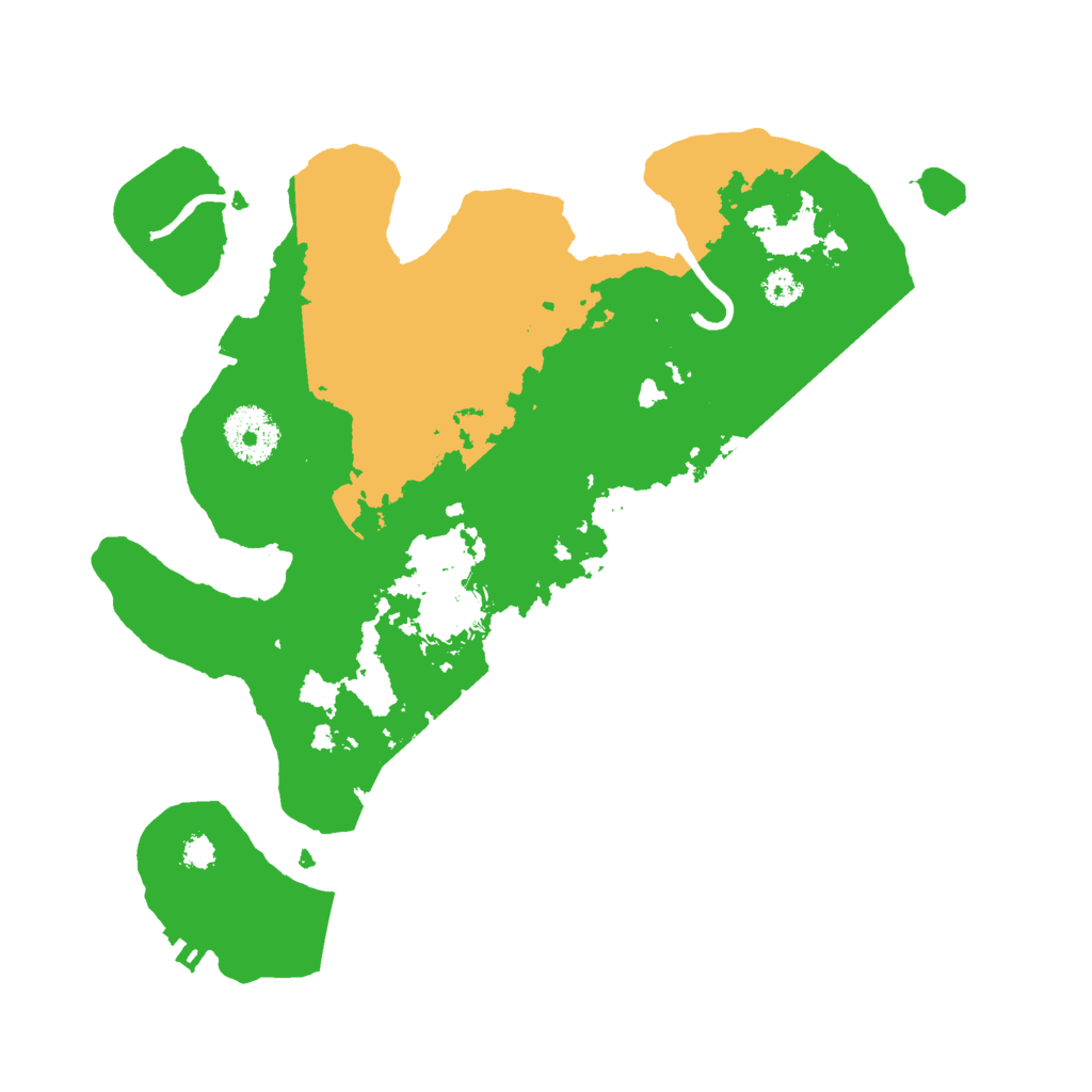 Biome Rust Map: Procedural Map, Size: 3000, Seed: 5397610