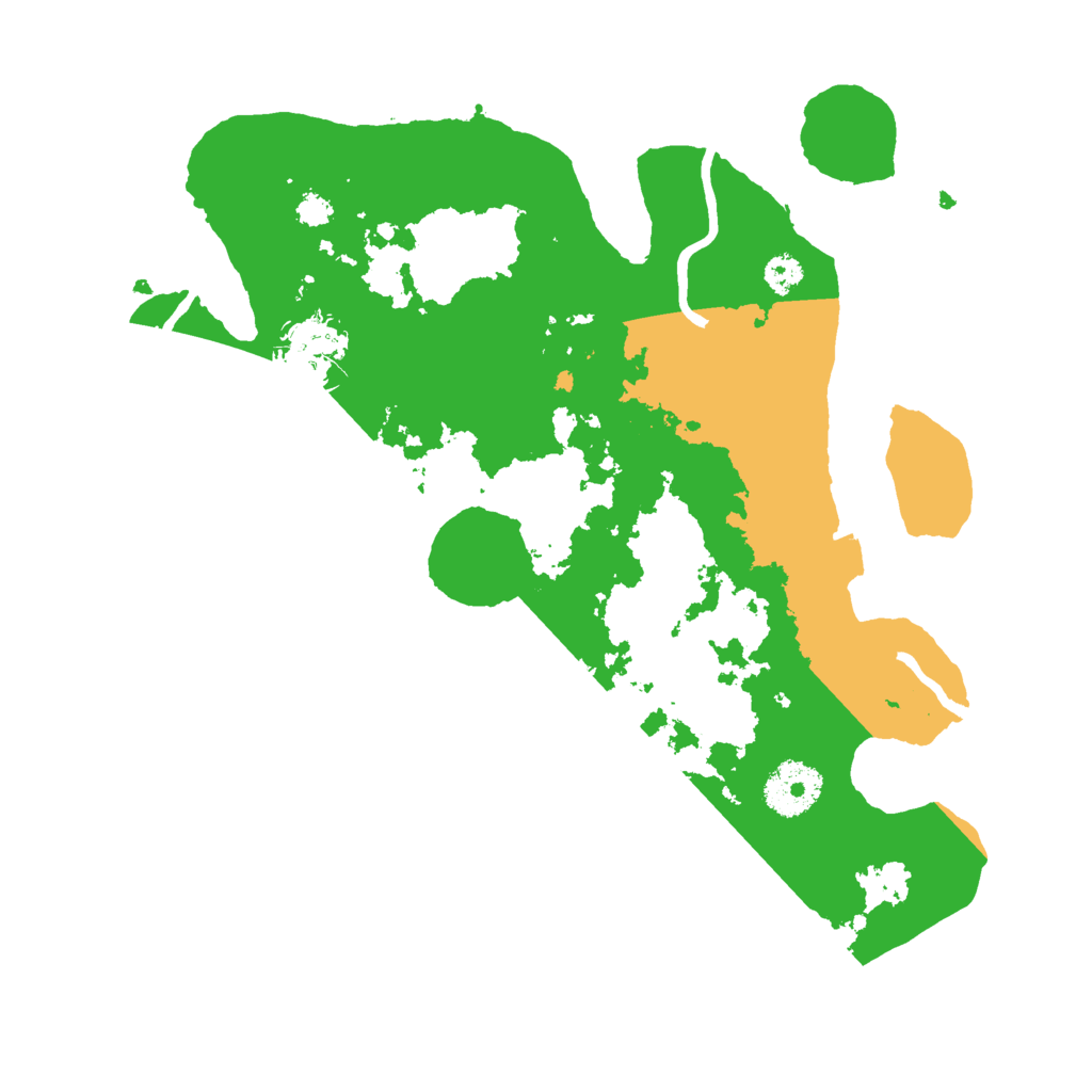 Biome Rust Map: Procedural Map, Size: 3000, Seed: 71438