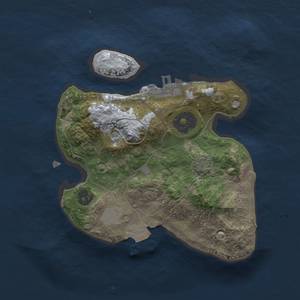 Thumbnail Rust Map: Procedural Map, Size: 2000, Seed: 1551931280, 6 Monuments