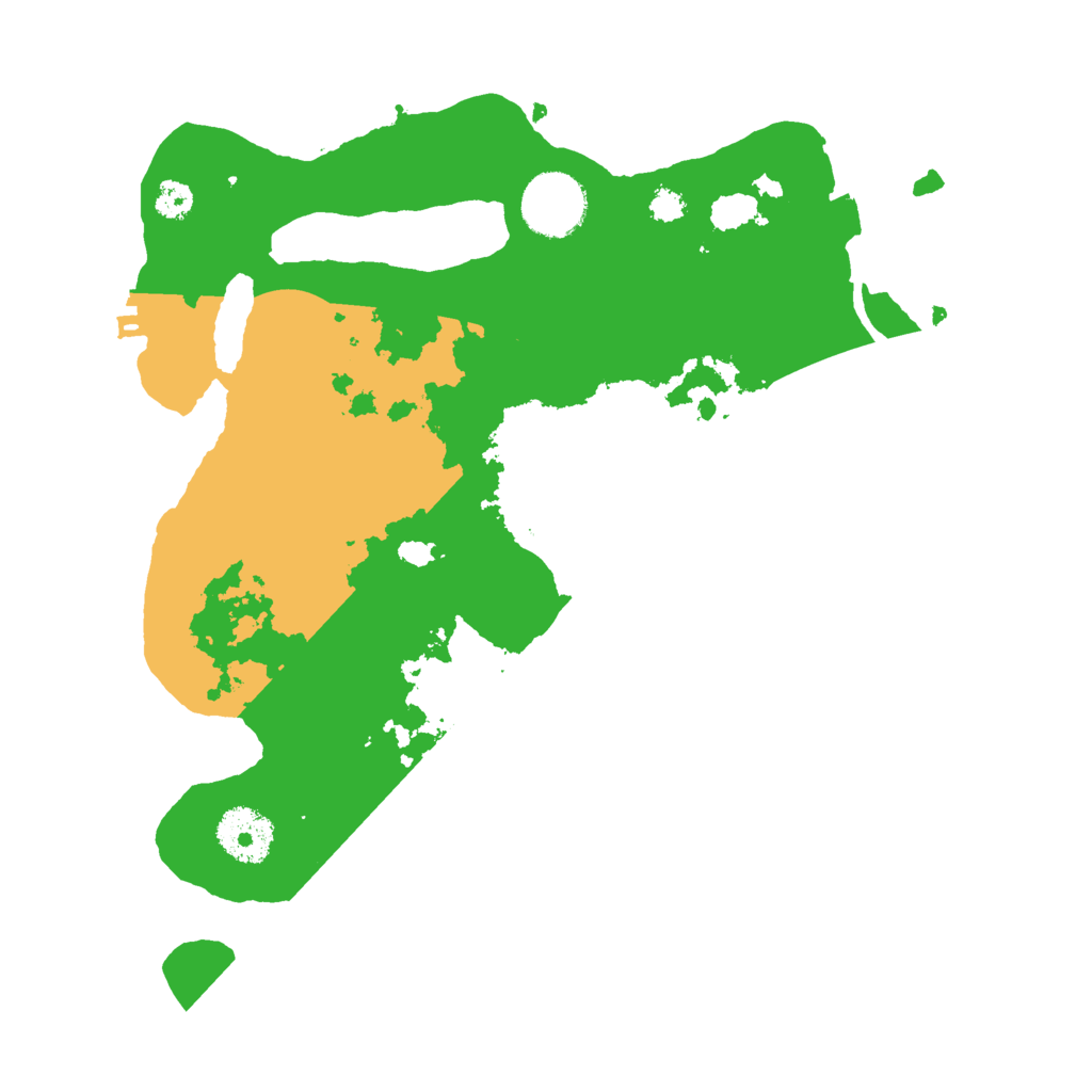 Biome Rust Map: Procedural Map, Size: 3000, Seed: 1990