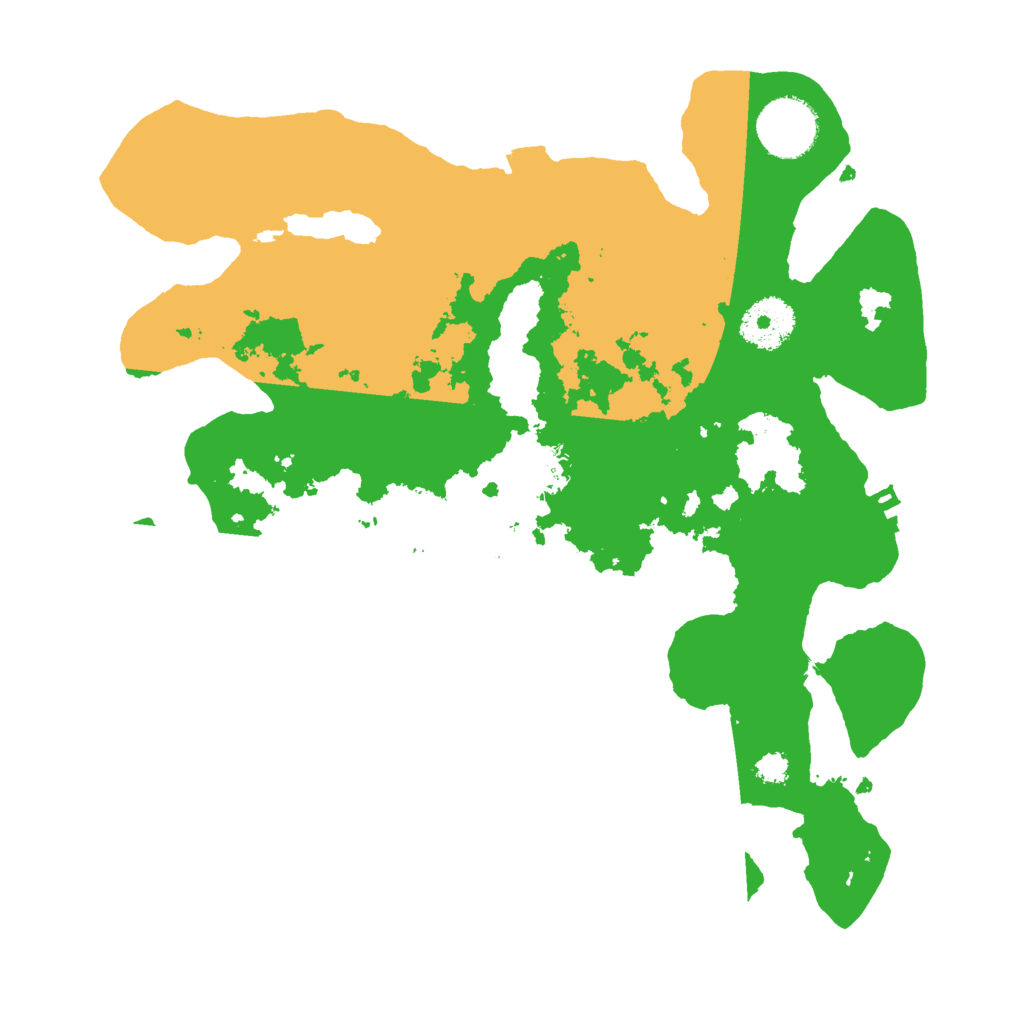 Biome Rust Map: Procedural Map, Size: 3000, Seed: 2015059692